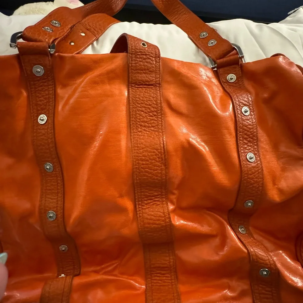 Mulberry Roxanne Leather & Canvas Tote - Picture 7 of 11